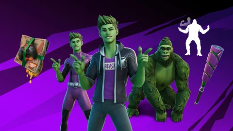 Beast Boy Fortnite Skin