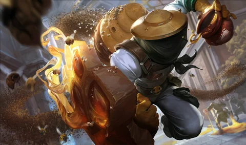 Beekeeper Singed Skin