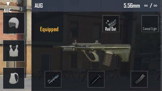 PUBG Mobile Best AUG A3 Loadout Attachments Tencent Games