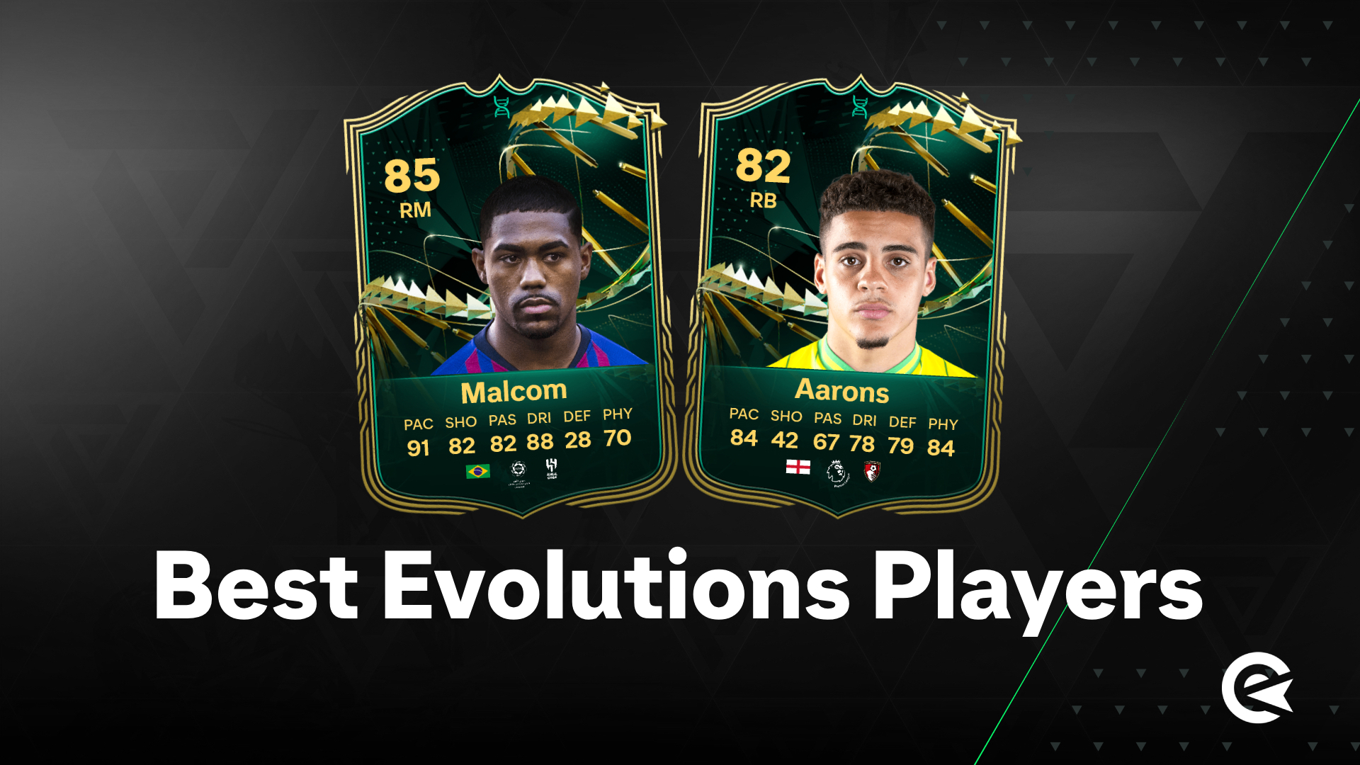 EA FC 24 Beste Evolutions-Spieler zum Aufwerten flinker Flügelspieler, robuster Flügelverteidiger