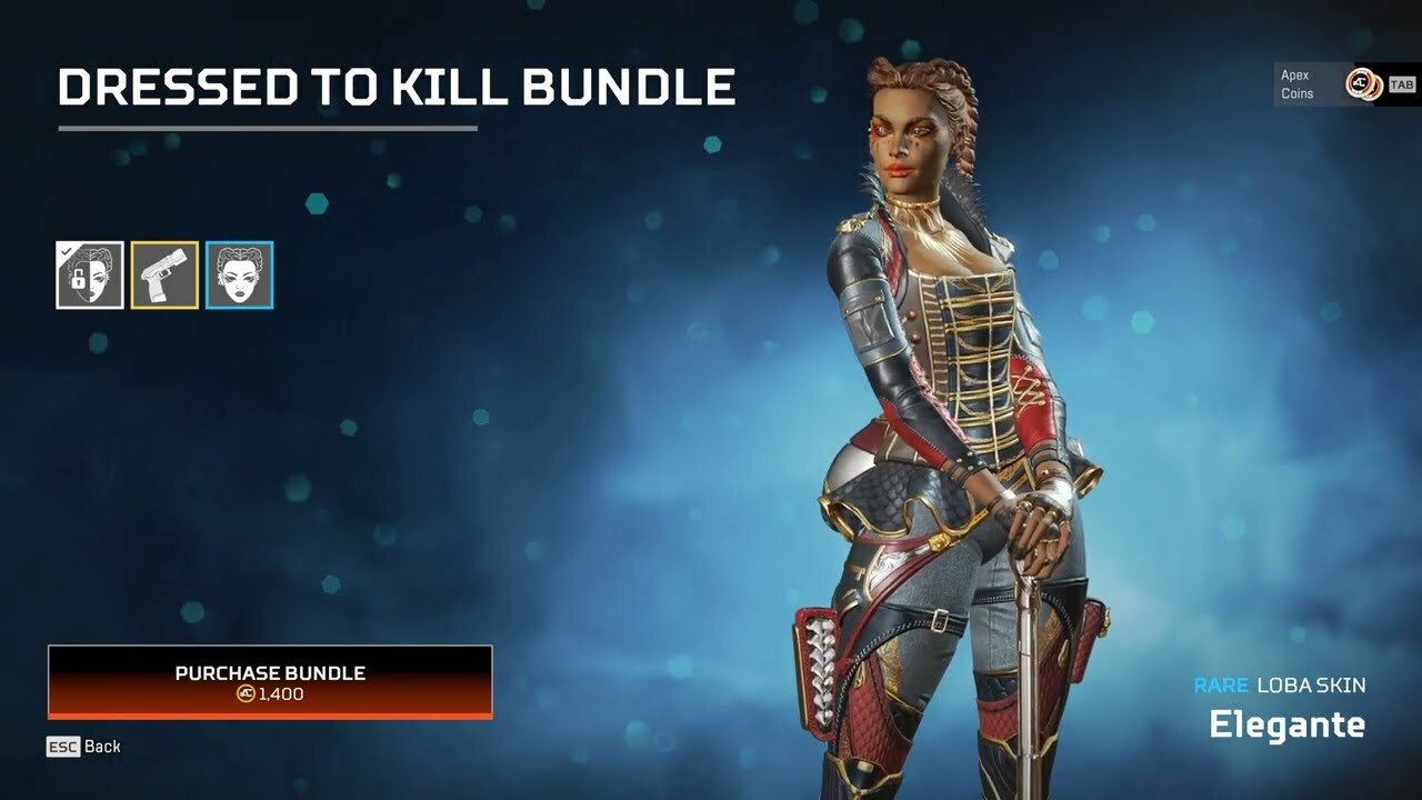 Best Loba Skins 2 Dressed to kill bundle