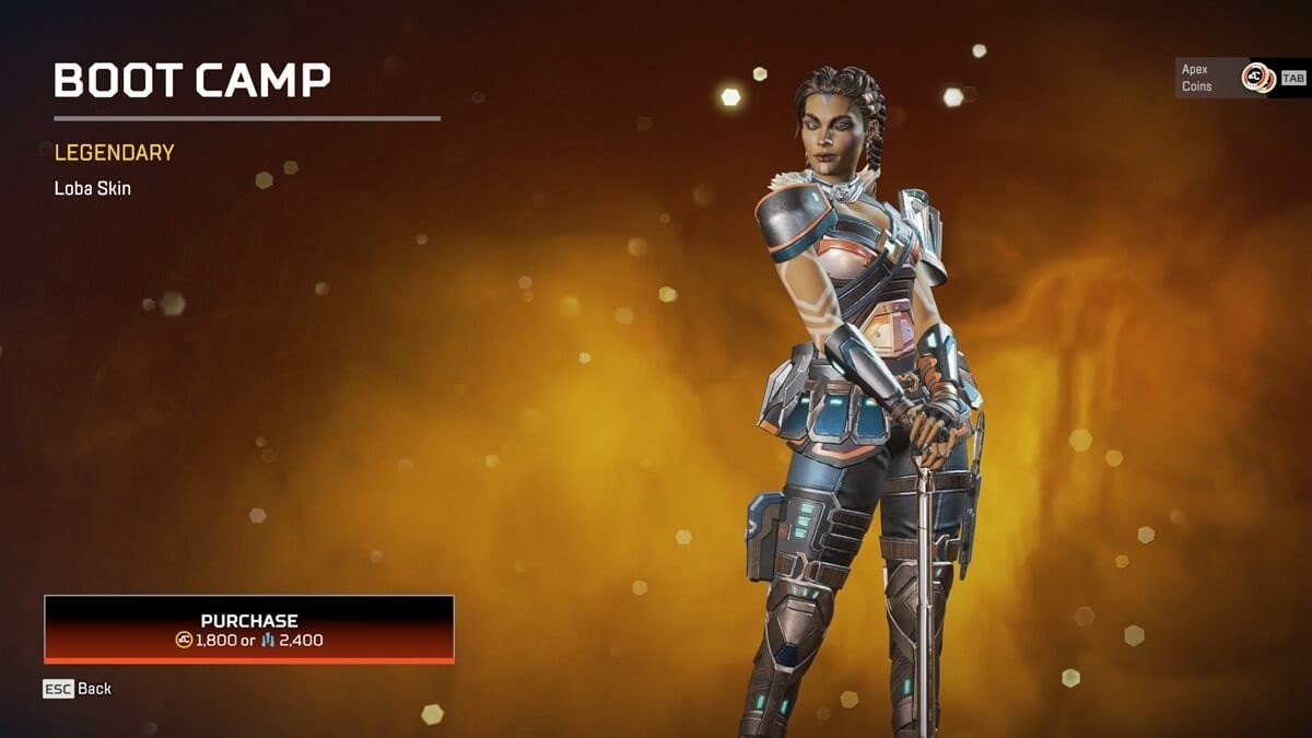 Best Loba Skins 4 Boot Camp warriors collection event
