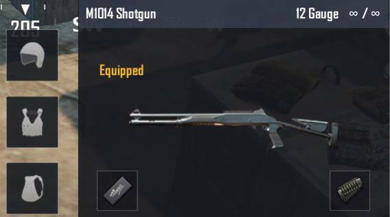 best m1014 attachment loadout in pubg mobile