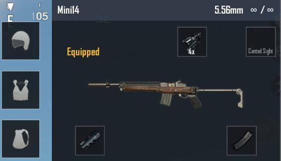 Best Mini-14 Loadout for PUBG Mobile Attachment Setup