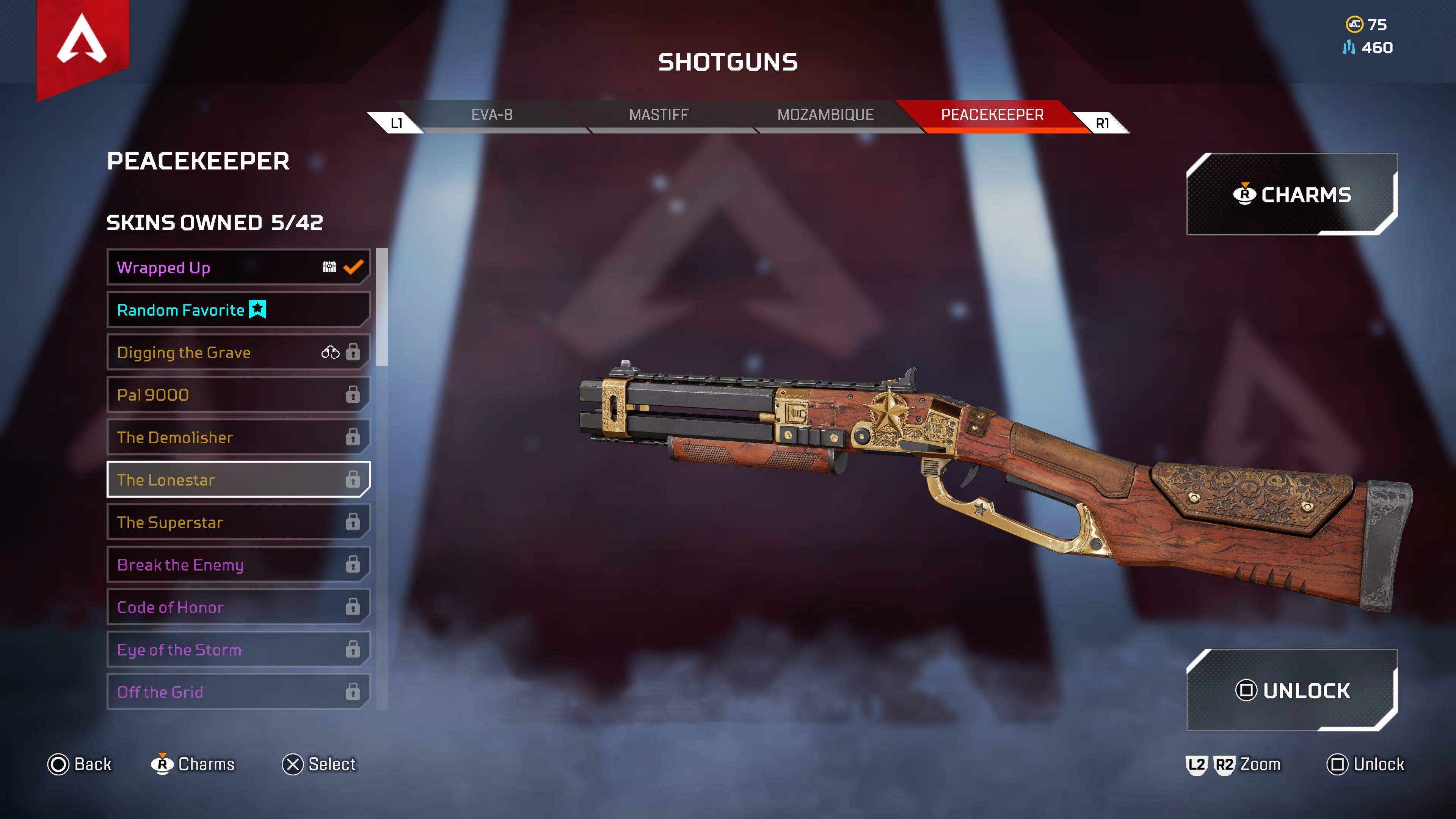 Best Peacekeeper Skins In Apex Legends 4 the lonestar
