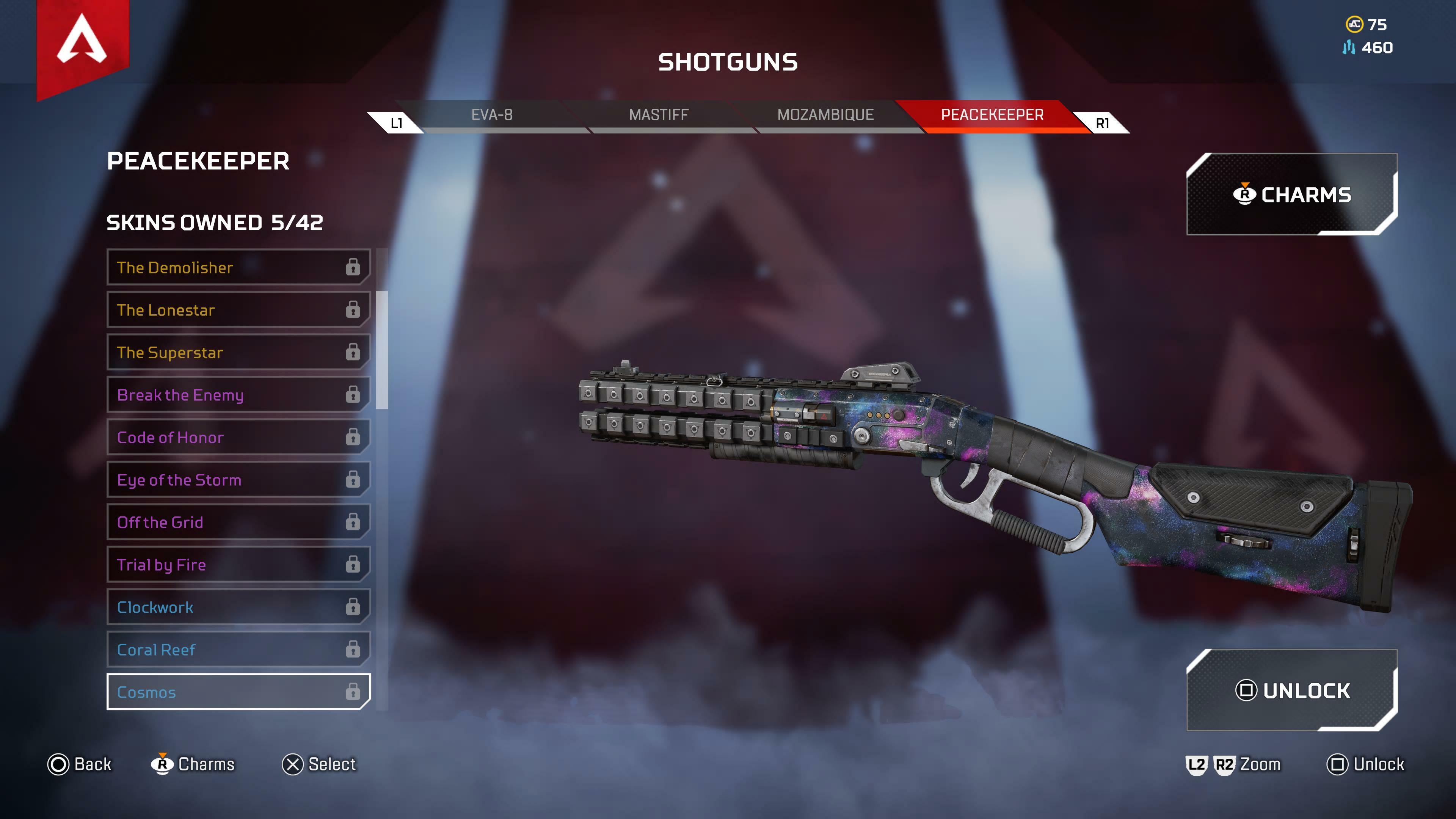 Best Peacekeeper Skins In Apex Legends 5 cosmos