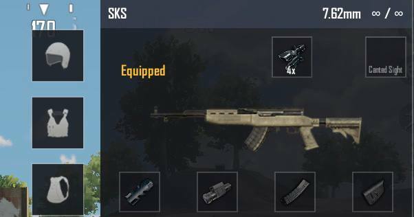 Best SKS Loadout In PUBG Mobile Attachment setup