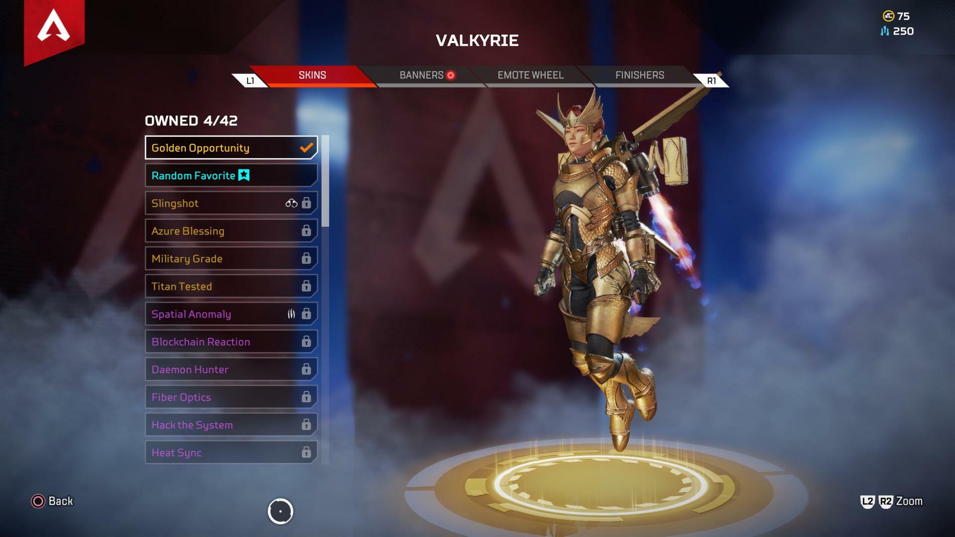 Best Valkyrie Skins In Apex Legends 1 Golden Opportunity