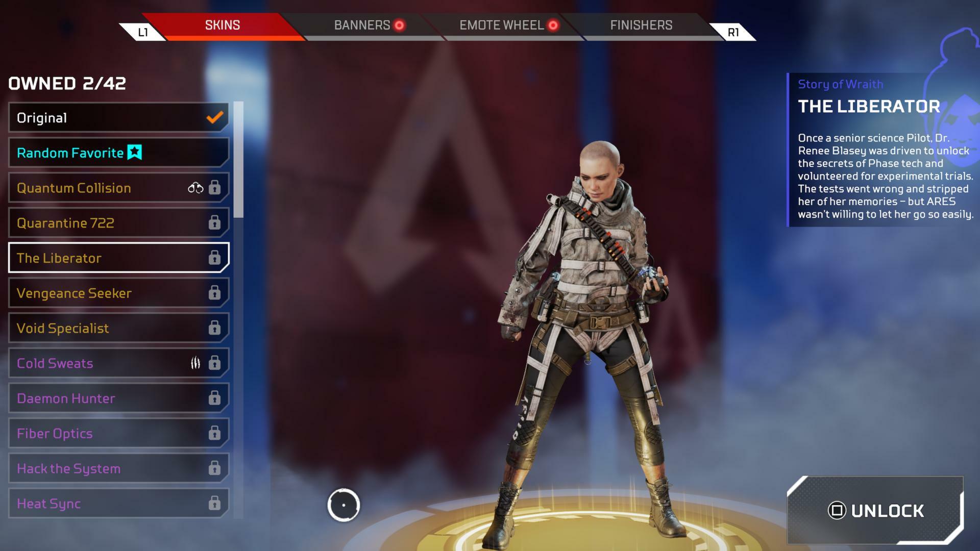 Best Wraith Skins 2 The Liberator