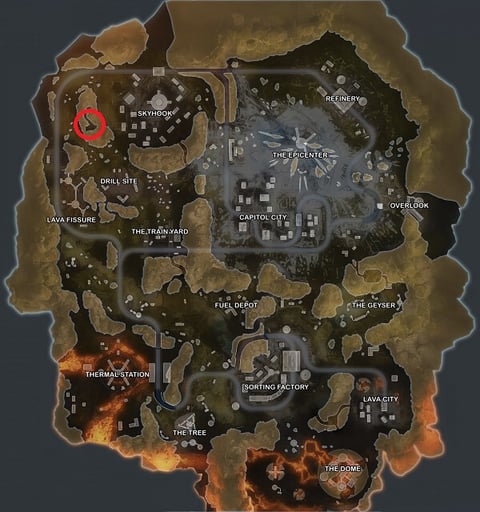 Best drop and loot locations on Worlds Edge The Sniper Ridge