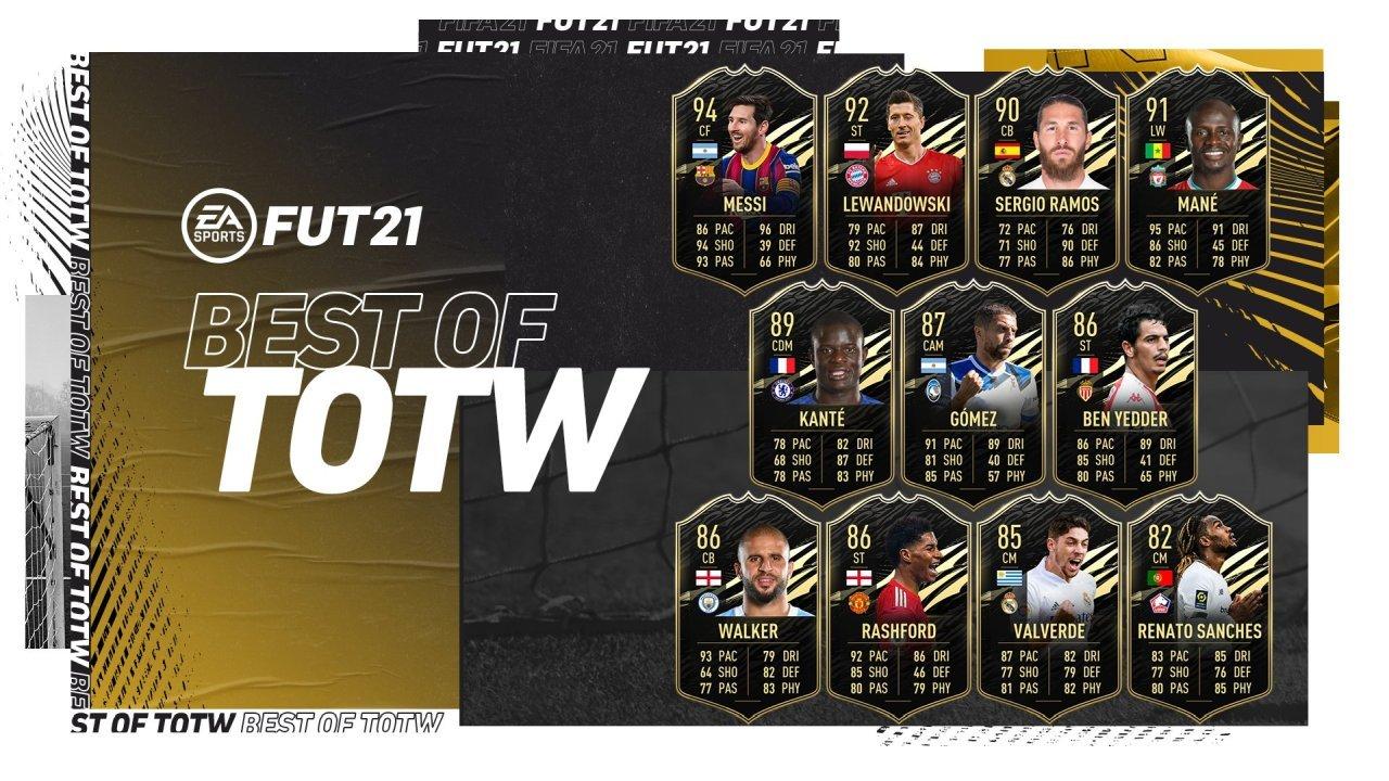 FIFA 21 Lo mejor del TOTW Black Friday