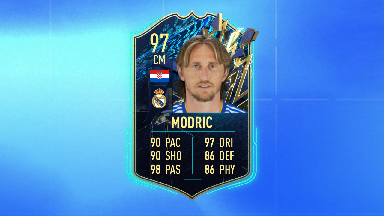 Beste TOTS Karten Modric