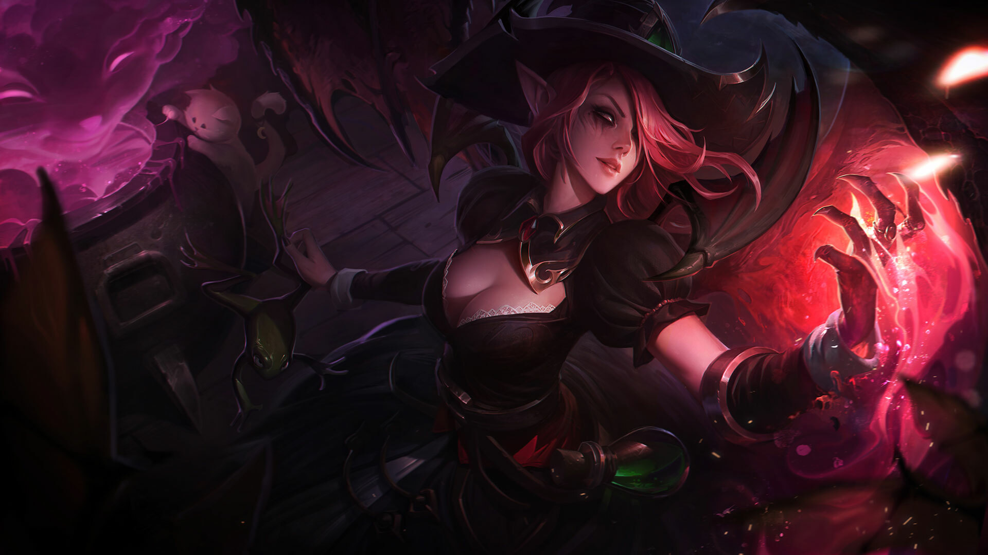 Wild Rift Patch 3.4b Bewitching Morgana skin Riot Games