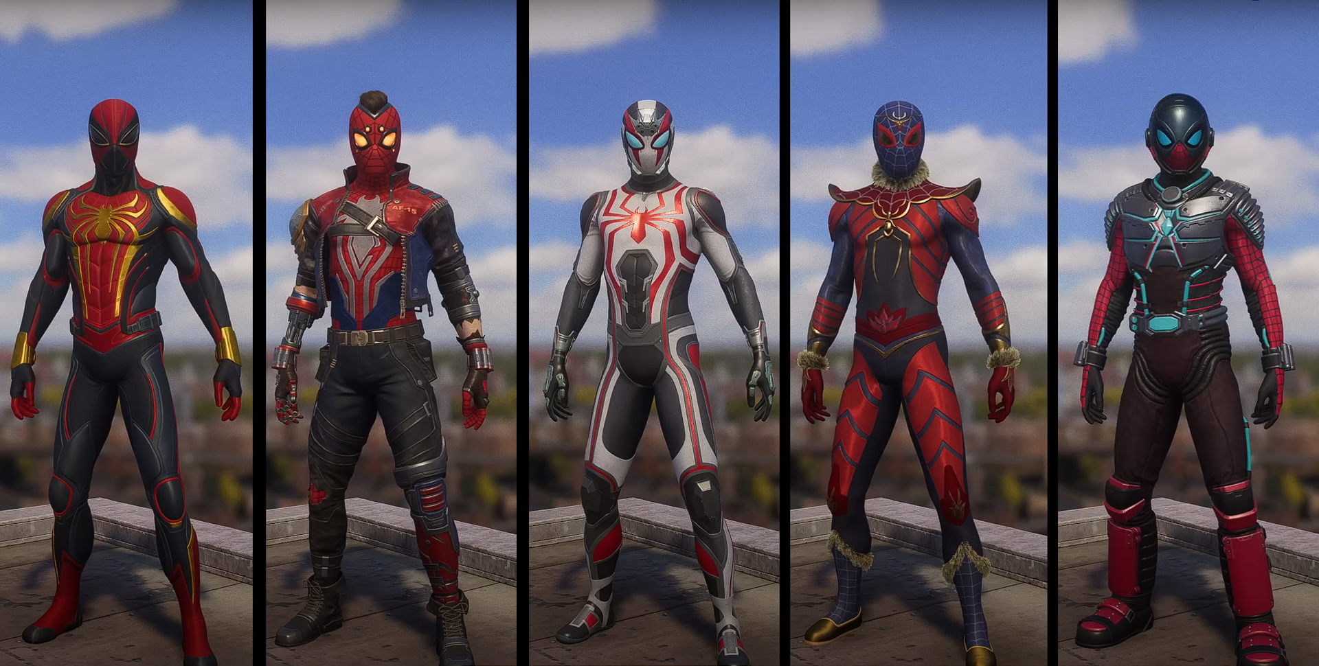 Spider-Man 2 deluxe suits