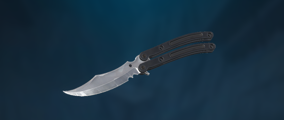 Black.Market butterfly knife