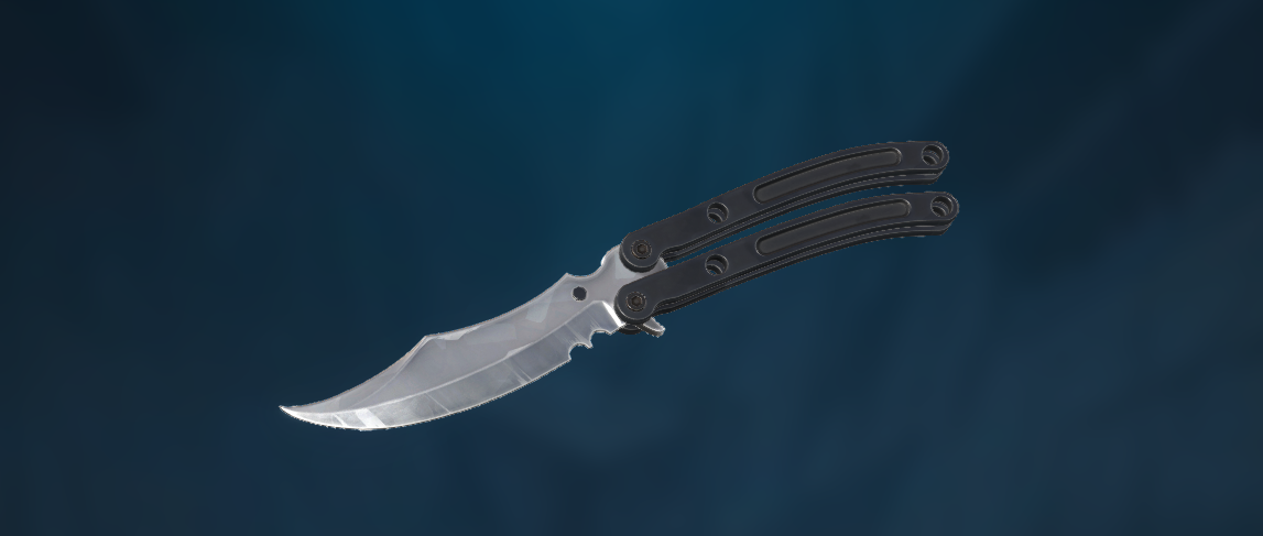 Black Market Butterfly Knife