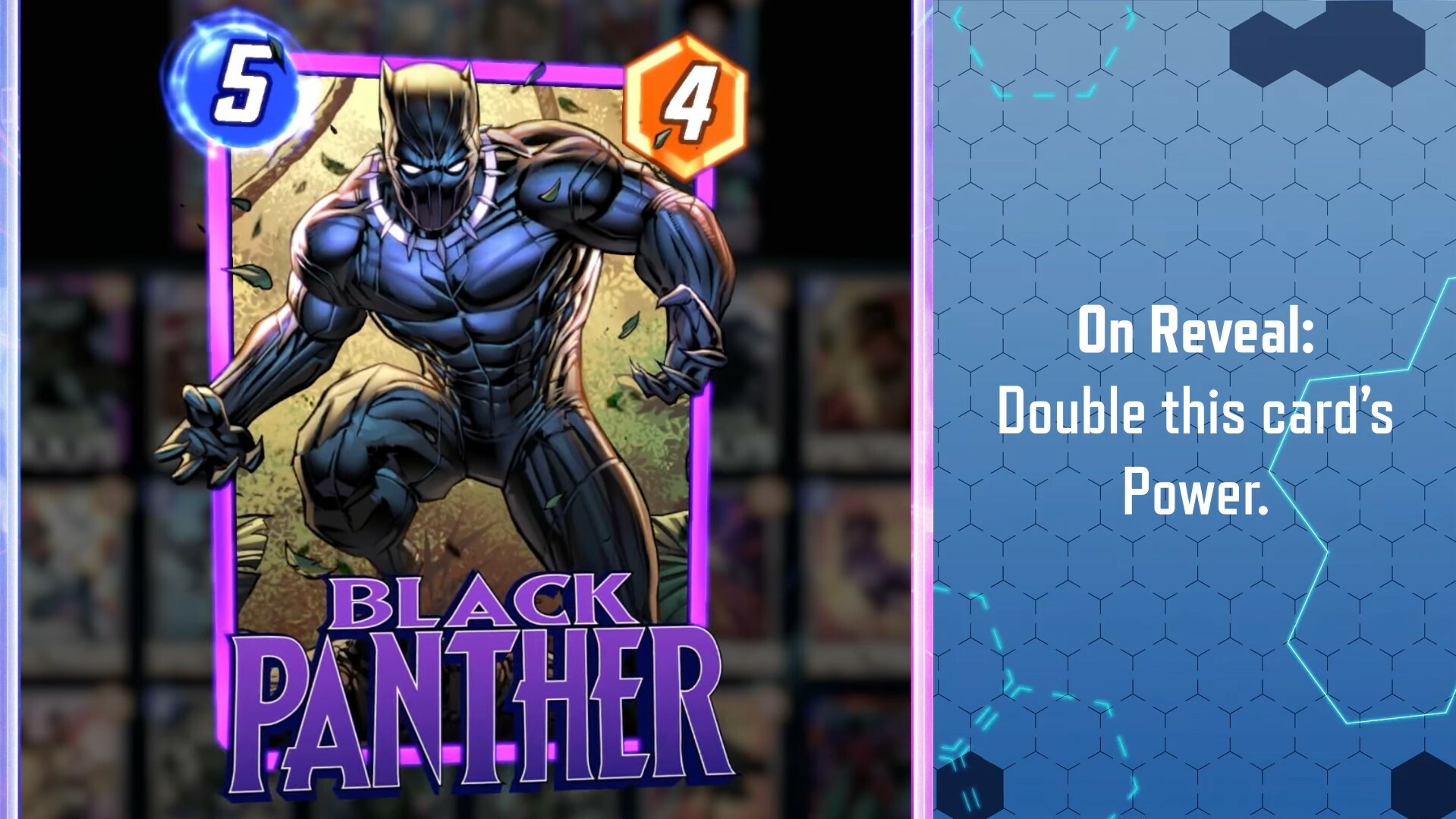 Marvel Snap Warriors of Wakanda November Season New Card Black Panther Nuverse