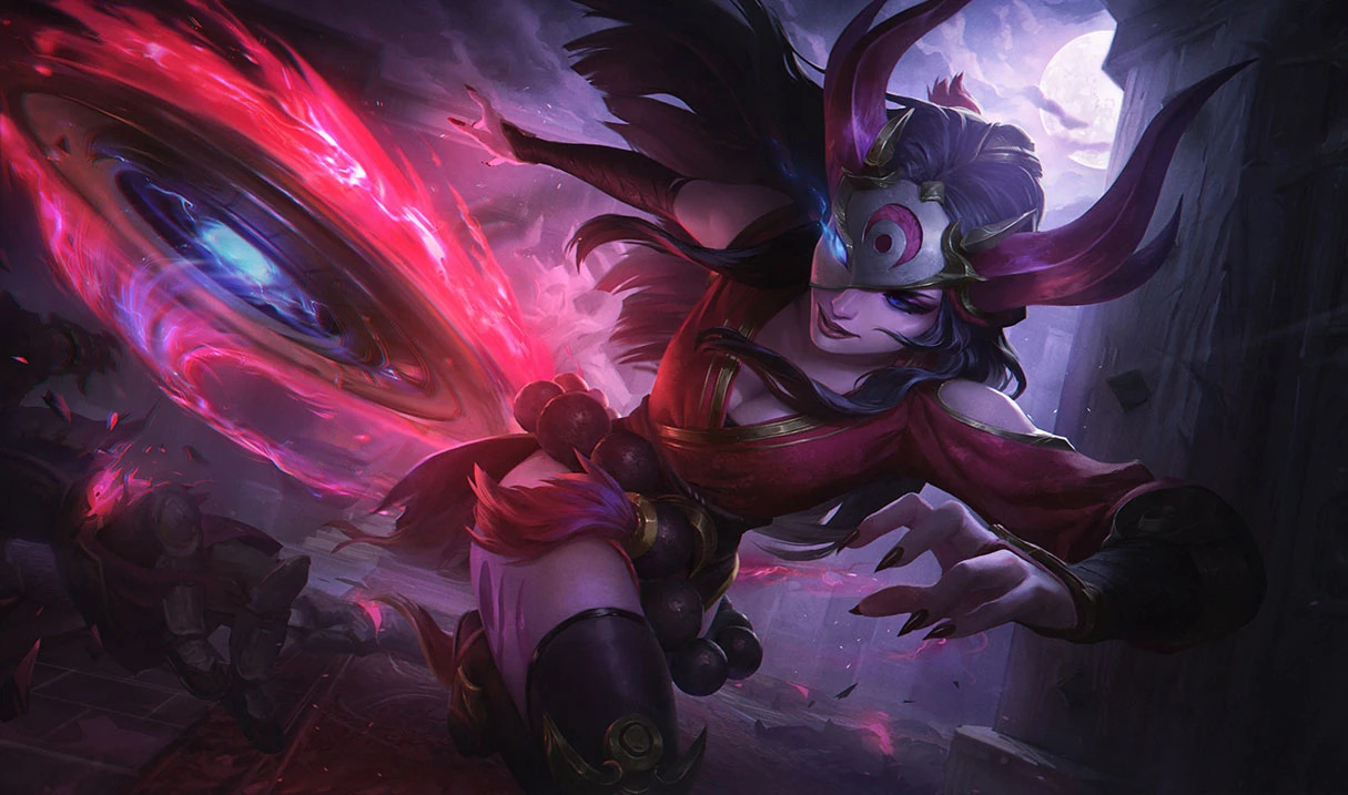 Wild Rift Patch 4.4 Bloodmoon Sivir skin