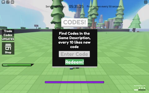 Blox Fruit But Bad how to redeem codes