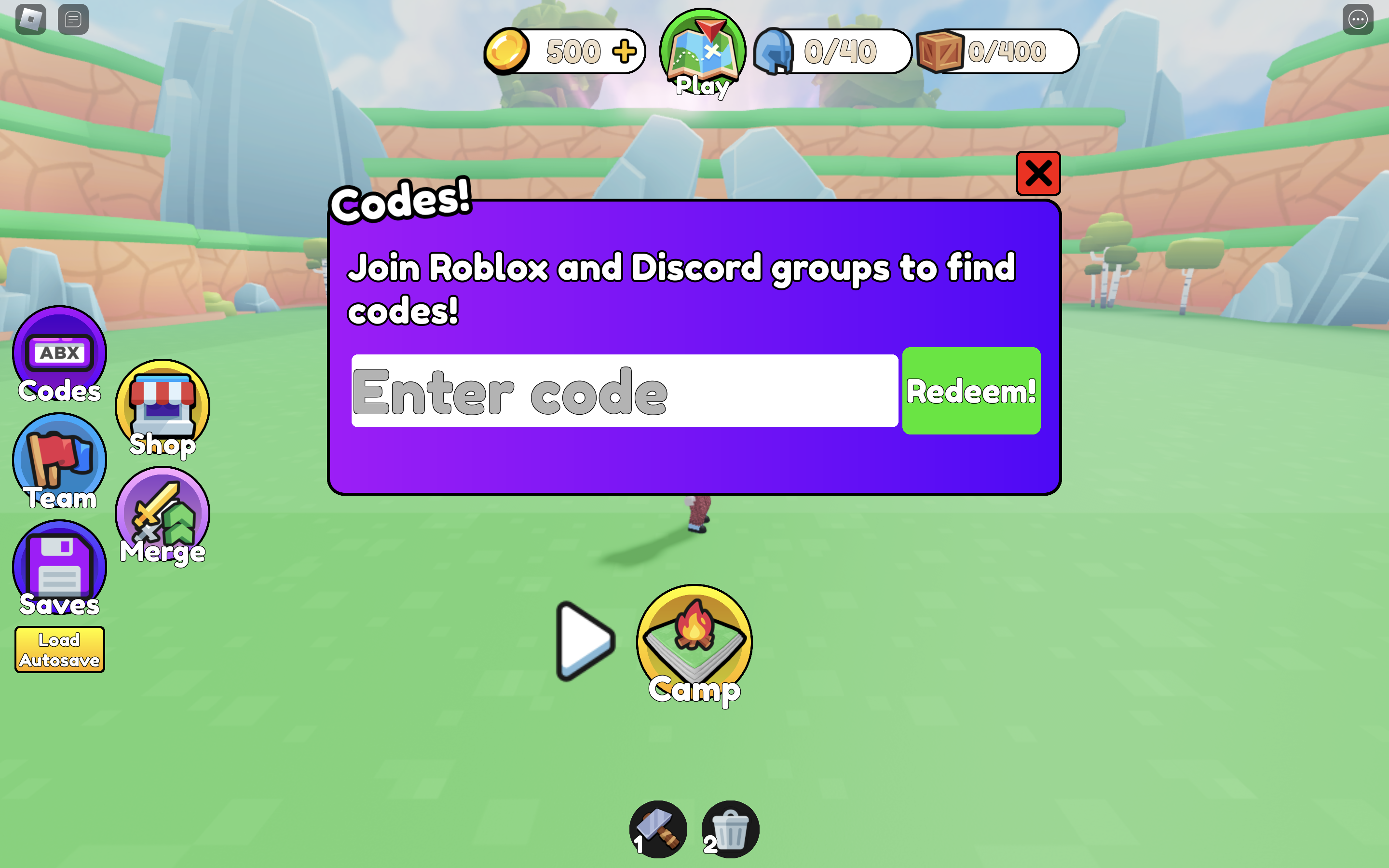 blub defense how to redeem codes