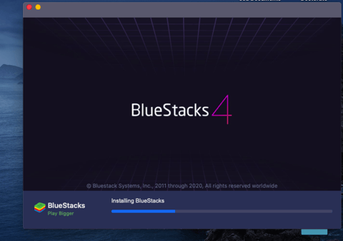 Bluestacks inst ALLING