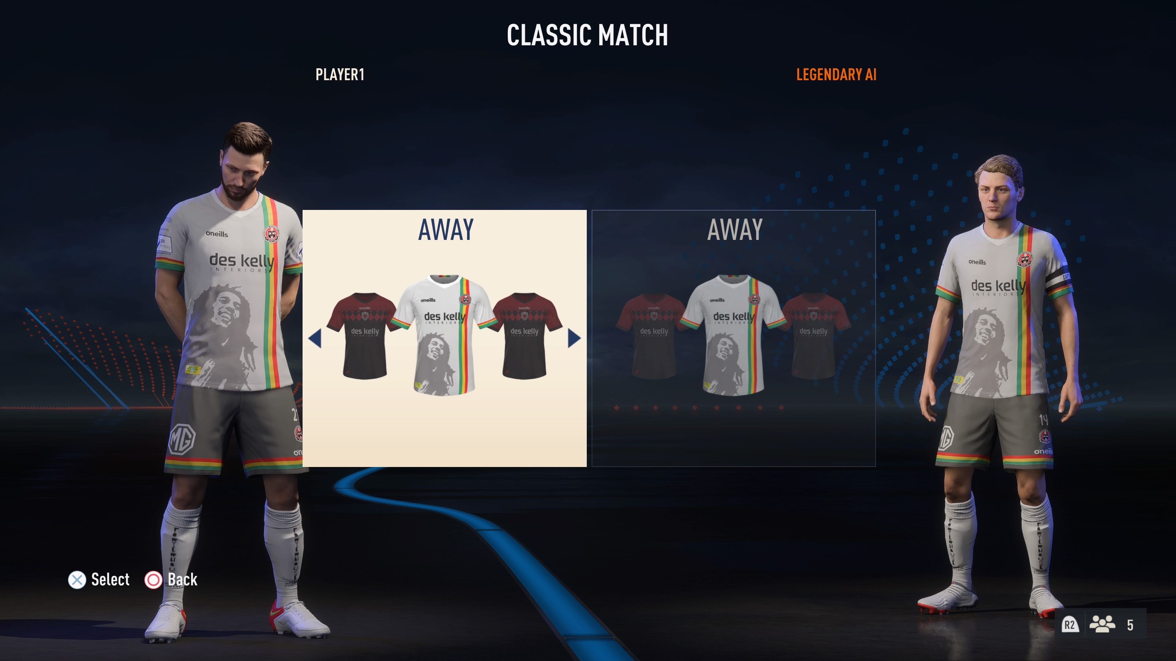 Bohemian FC Away Kit FIFA 23