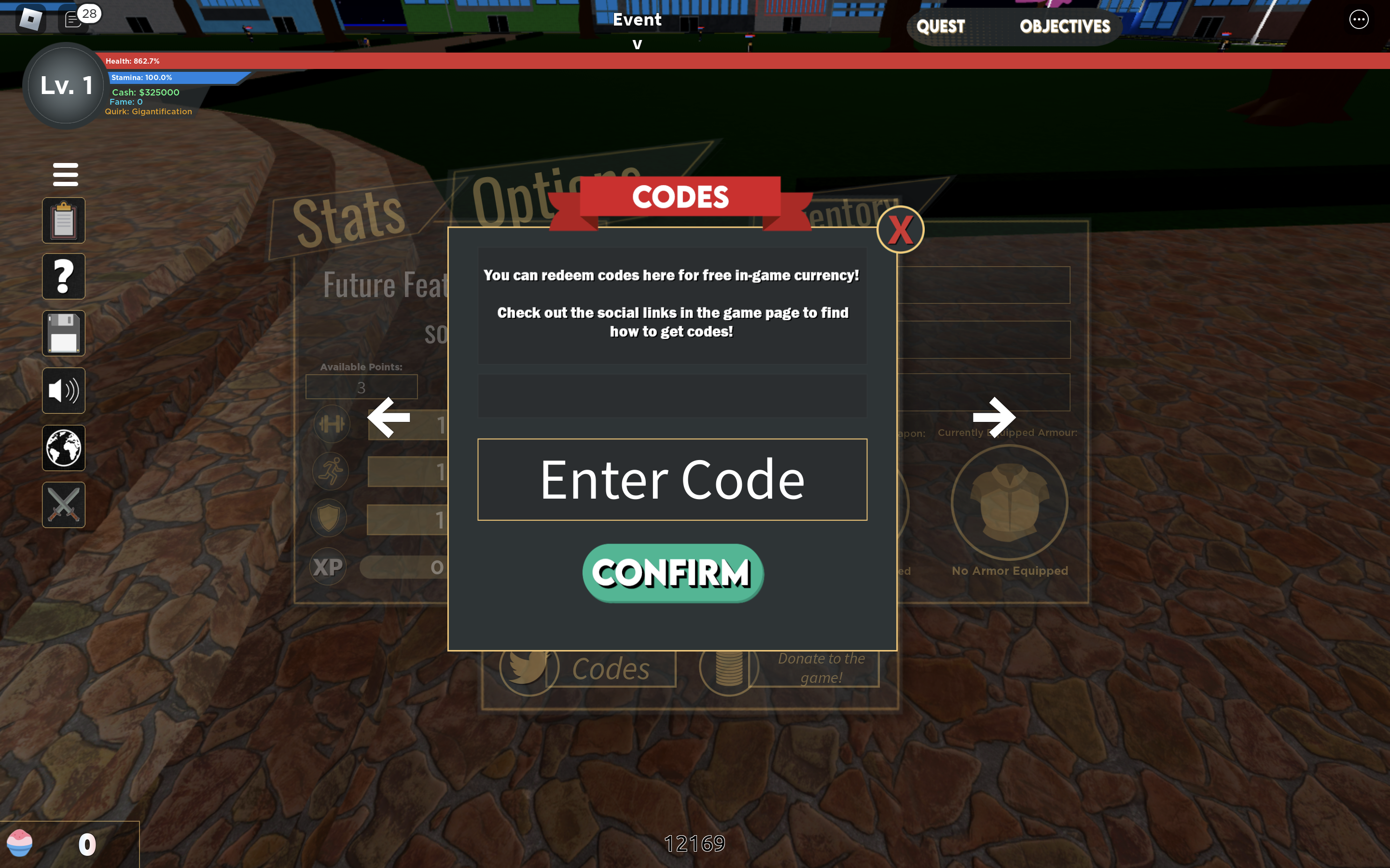 Boku No Roblox redeem codes