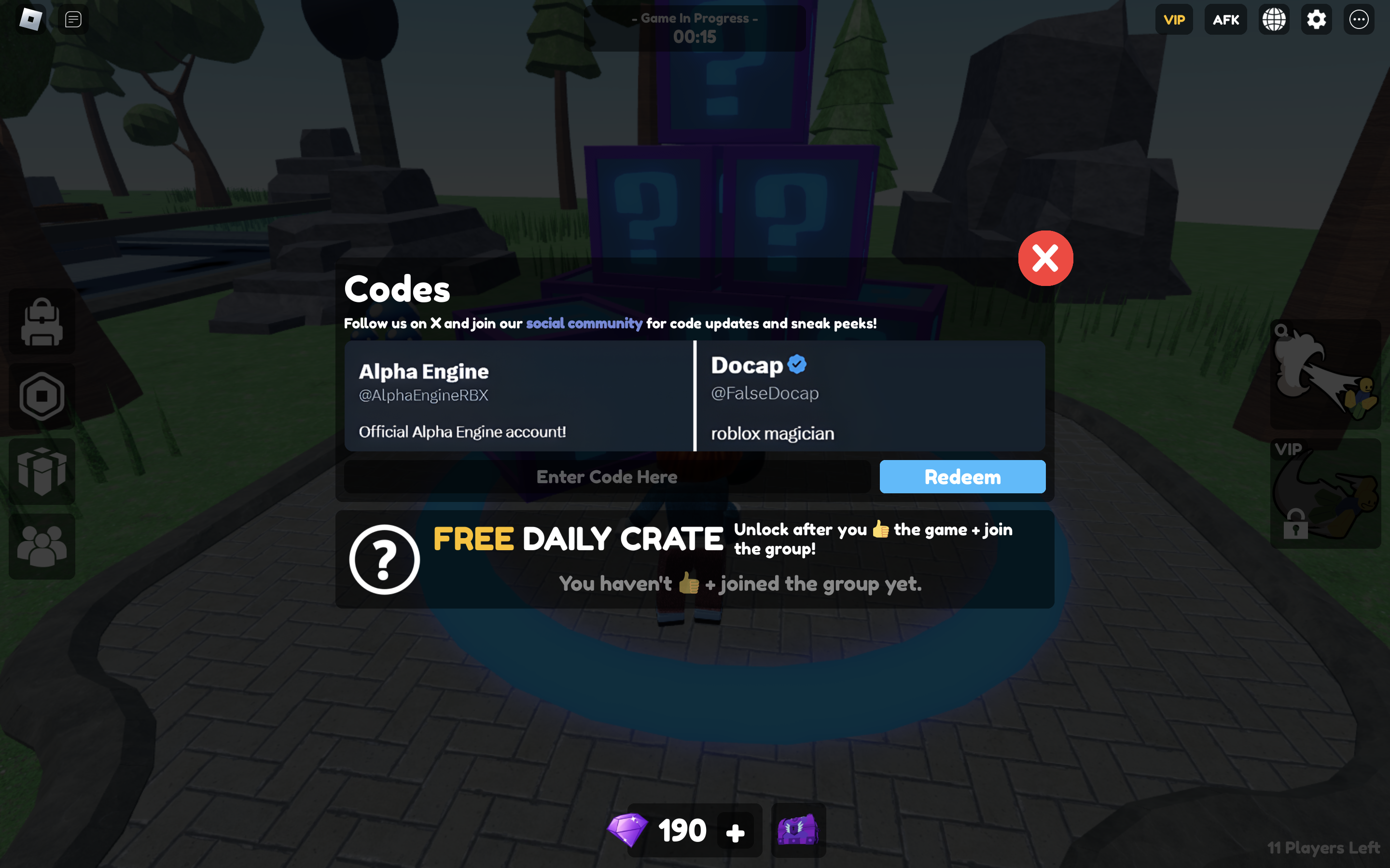 Bomb Tag how to redeem codes