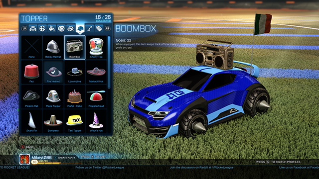 Boombox Topper