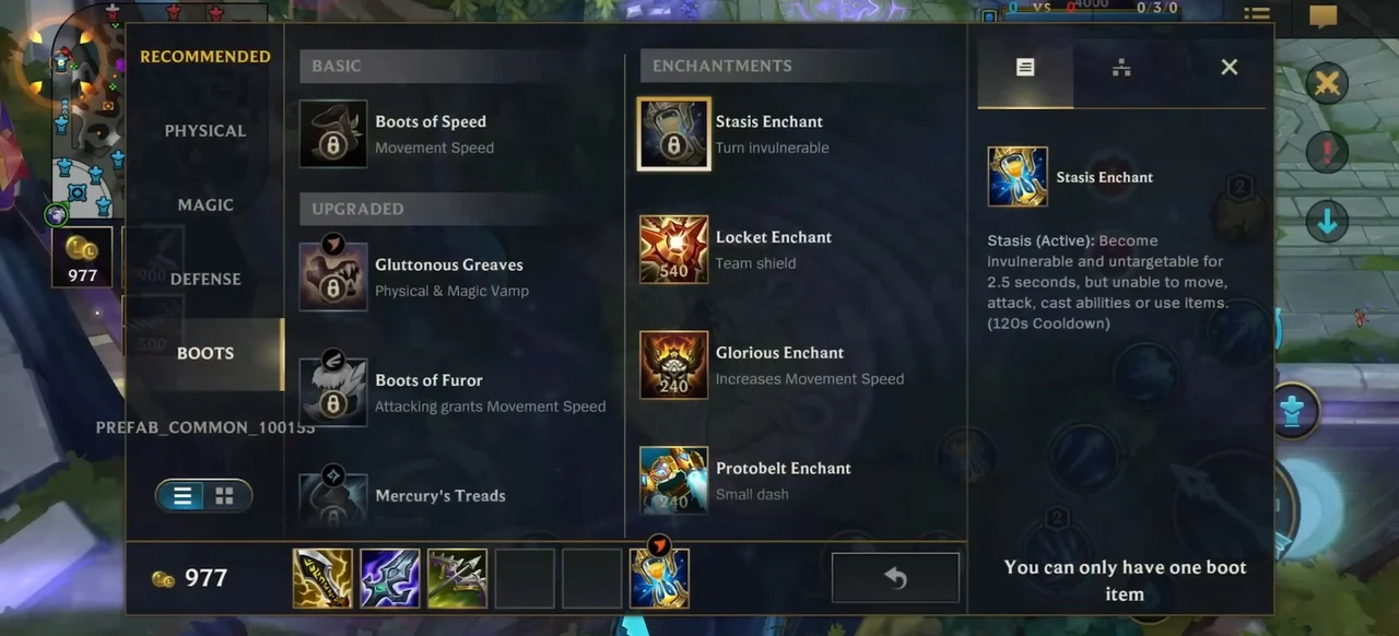 Boot Enchantments Wild Rift League of Legends Riot Games Patch 3.3