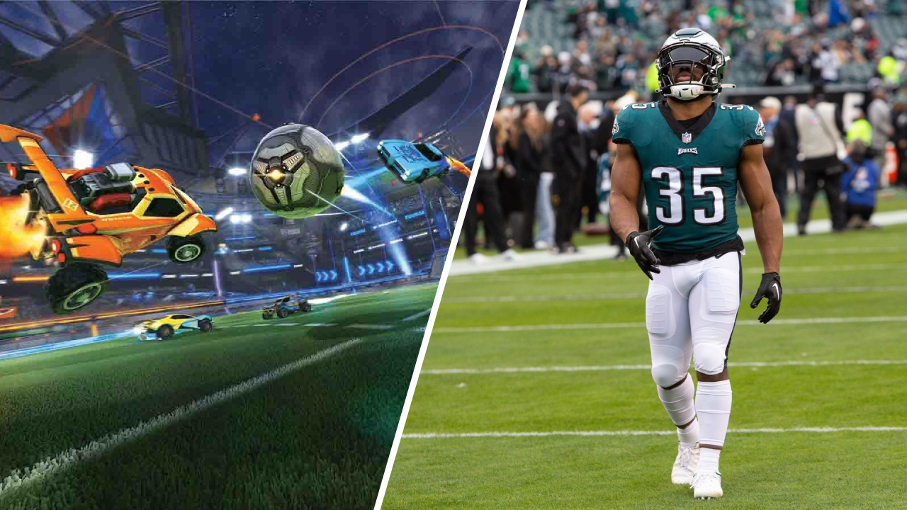 Boston Scott Rocket League NFL Super Bowl