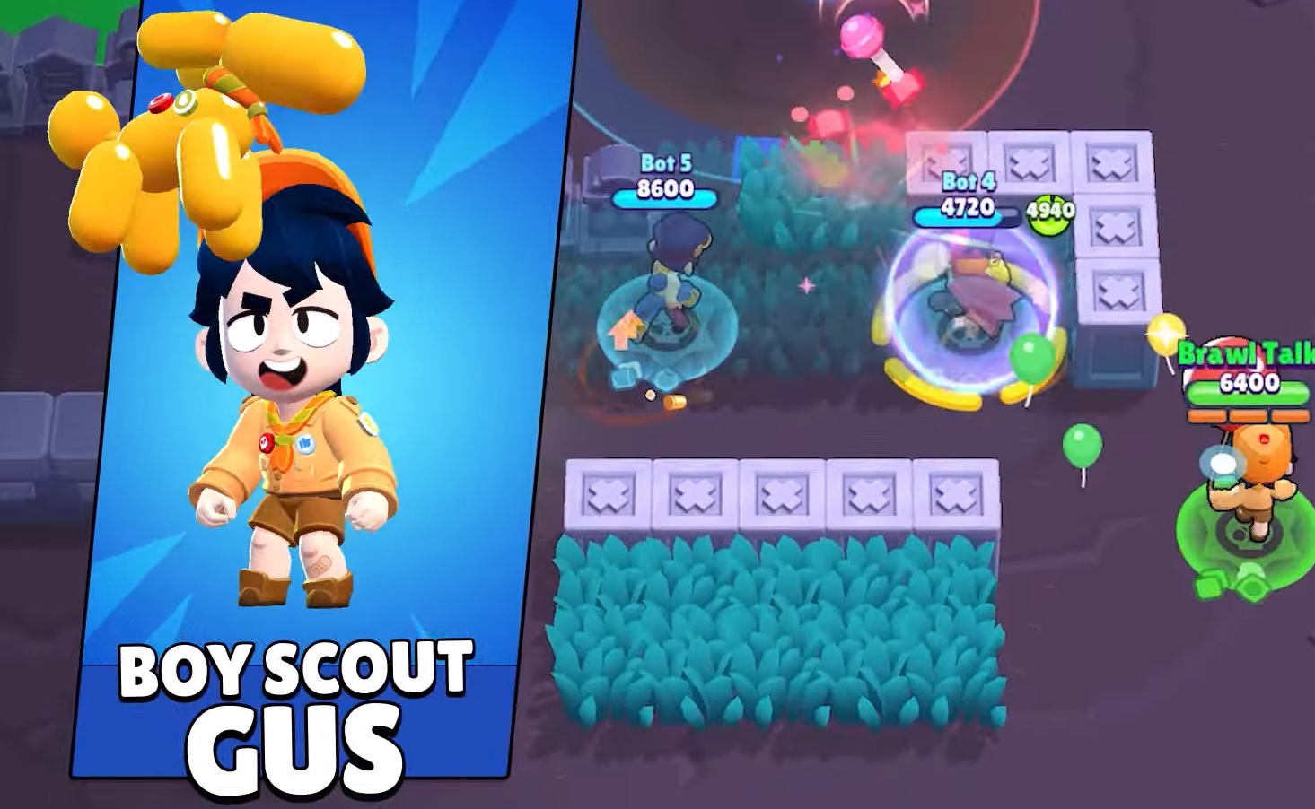 Brawl Stars Season 21 New Skins Boy Scout Gus