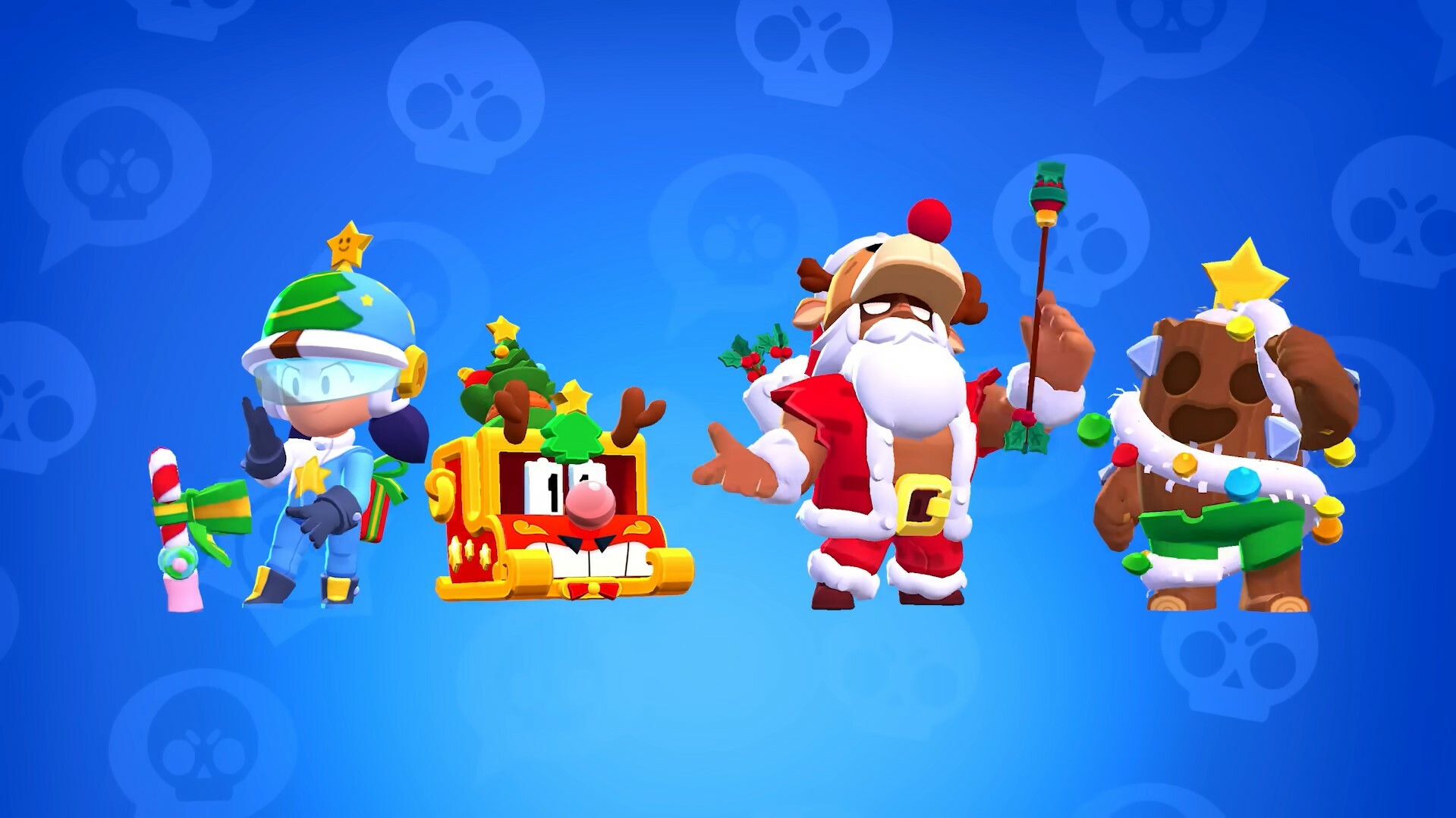 Brawl Stars Brawlidays Candyland Update skins guide Supercell