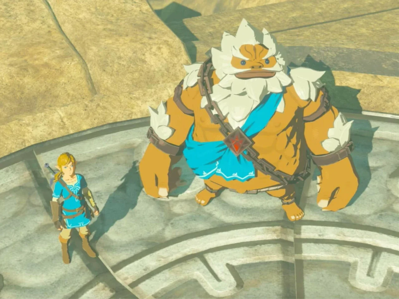 Major Story Details For Zelda Breath of The Wild 2 Leaked Link Daruk