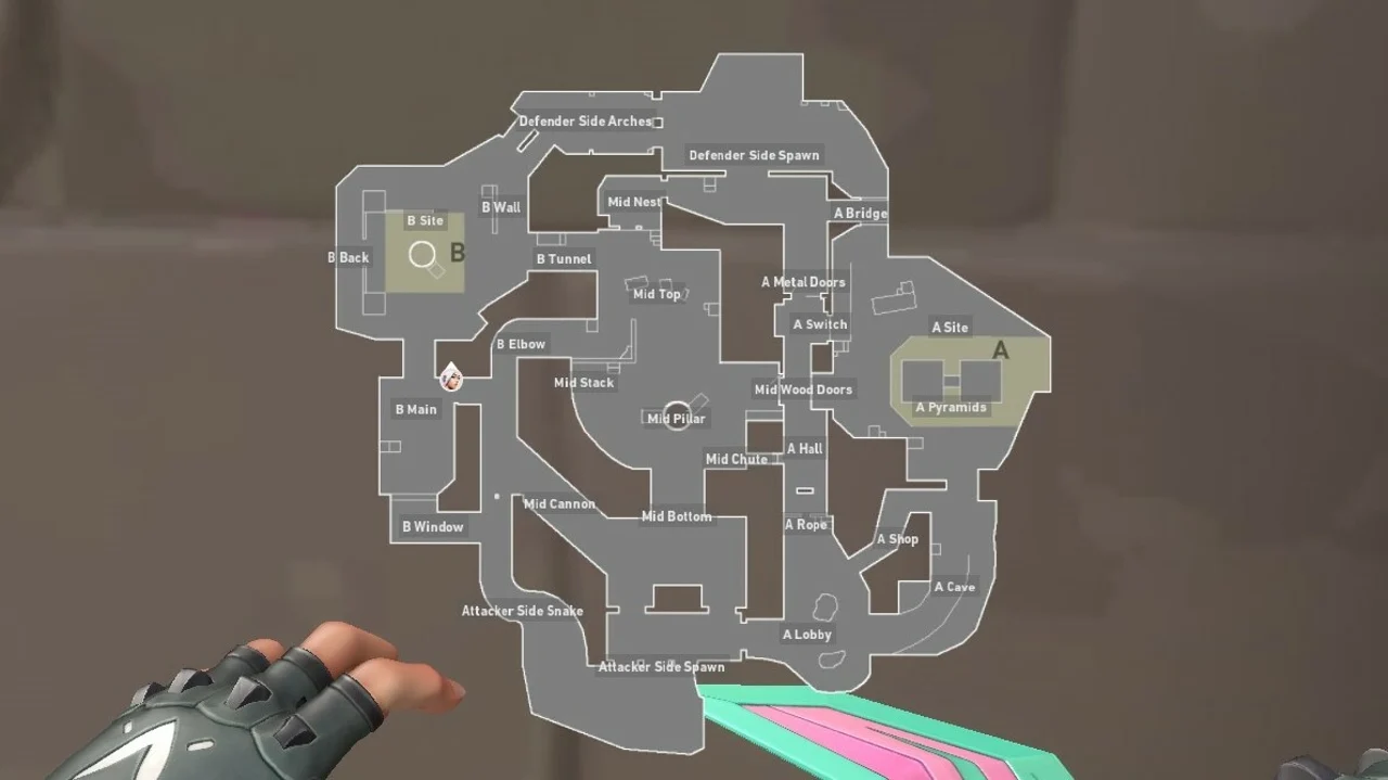 Valorant Breeze Callouts Map Guide