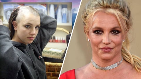 Britney Spears Shaved Head