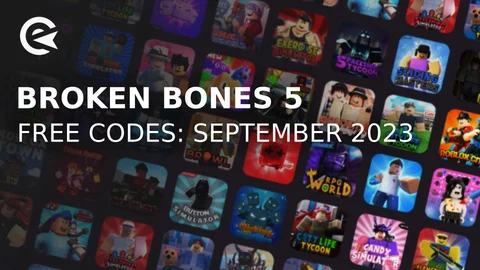 Broken Bones 5 codes september 2023