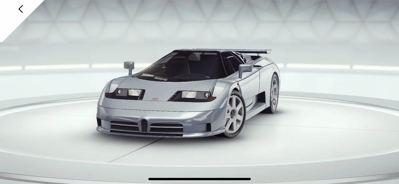 The new Bugatti EB110 in Asphalt 9 Gameloft Bring the Heat season