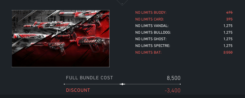 No Limit Bundle Offer