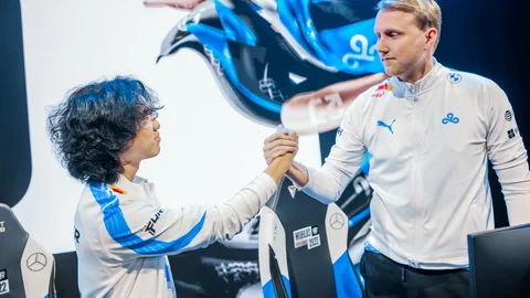 C9 Worlds 2022 Zven and Berserker