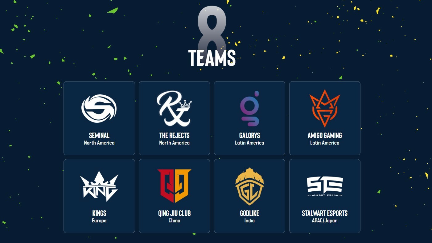 Snapdragon Mobile Masters 2024 Call of Duty Mobile Teams