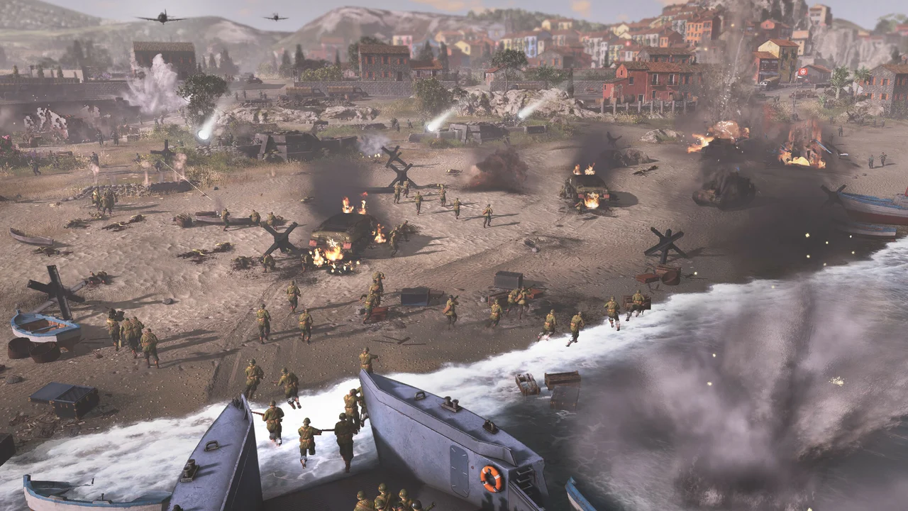 Italian village in Company of Heroes 3