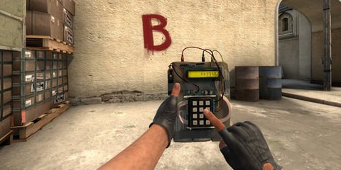 CSGO bomb plant