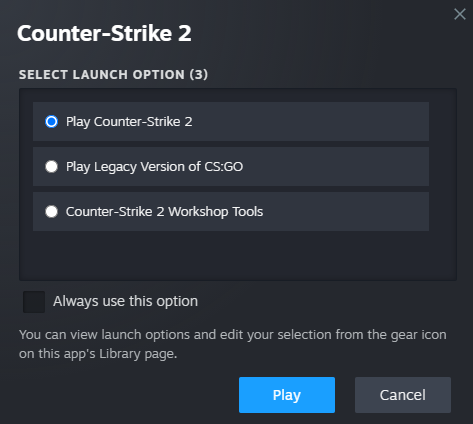CSGO Legacy Launch