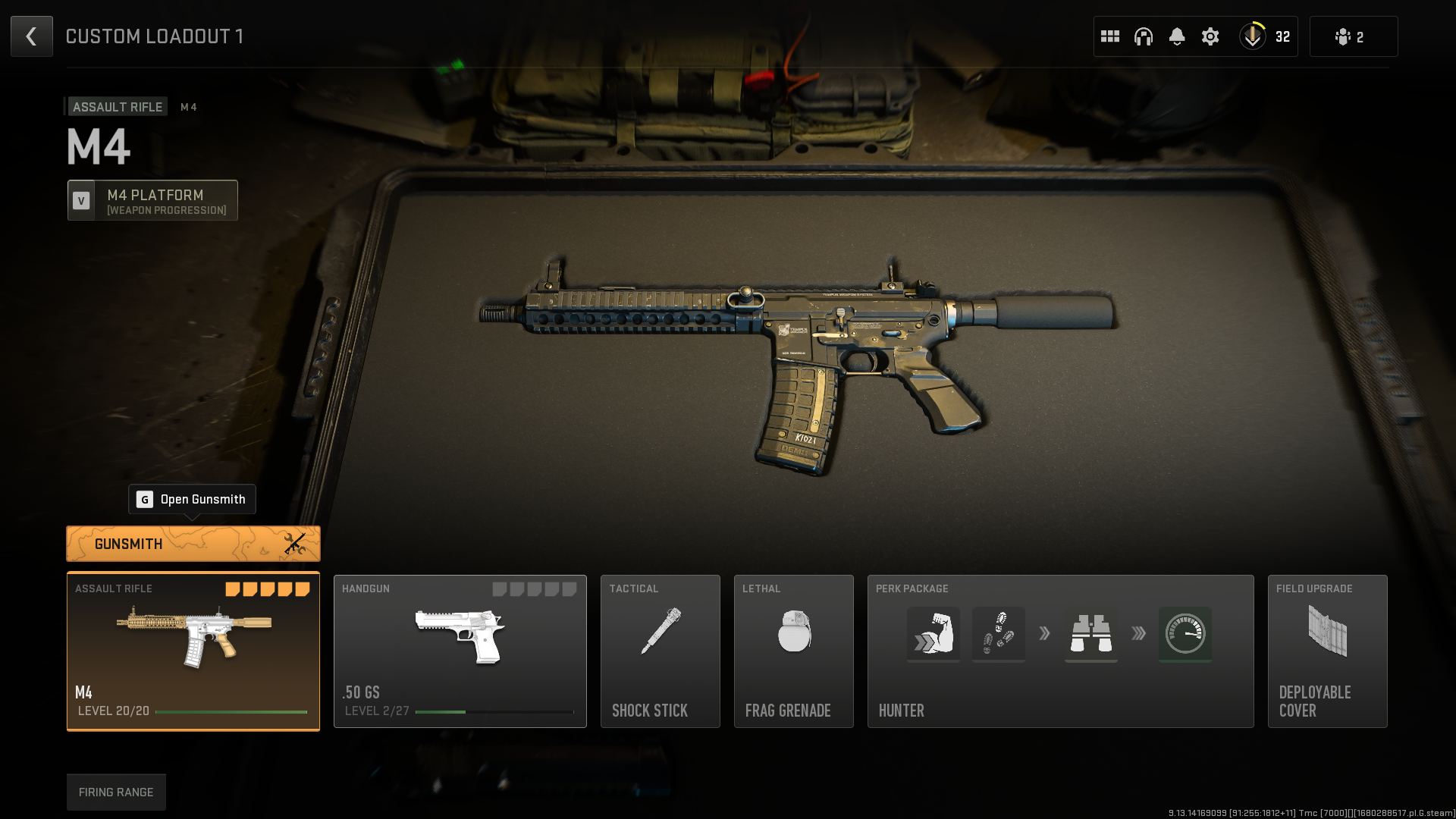 Call of Duty Modern Warfare 2 Gunsmith
