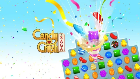 Candy Crush Saga Facebook Gameroom background