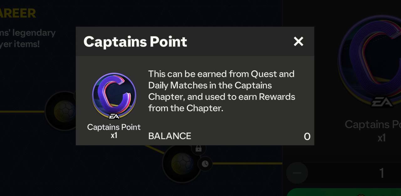 Captains Points guide FC Mobile