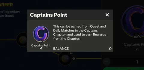 Captains Points guide FC Mobile