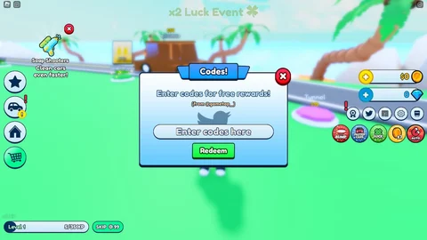 Car Wash Tycoon how to redeem codes