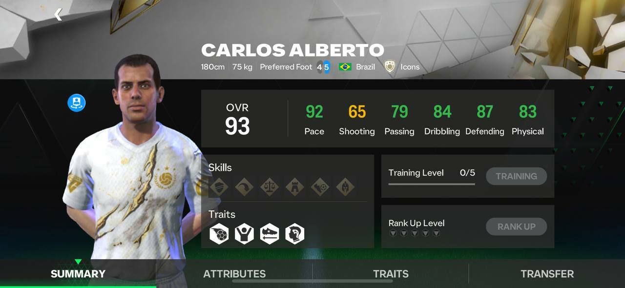 carlos alberto 93 fc mobile